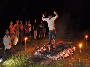 Fire Walking Team Building Event